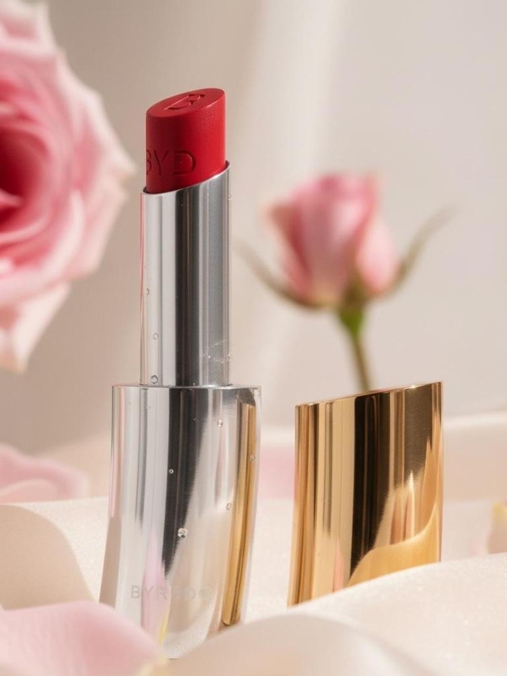 Byredo Satin Lipstick – Red & Blue